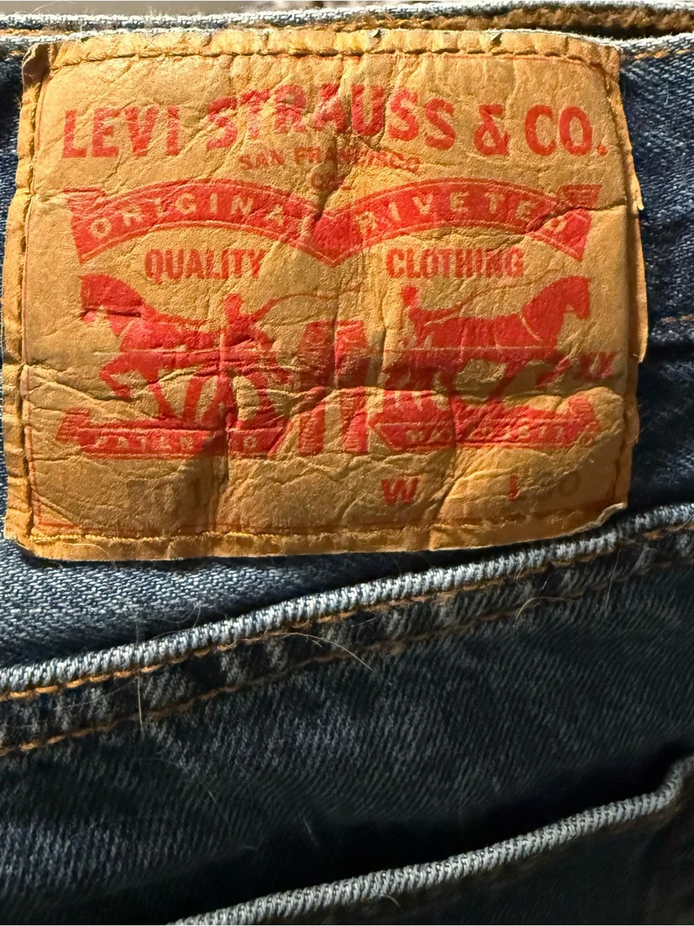 Levi's Men’s 501 jeans medium wash